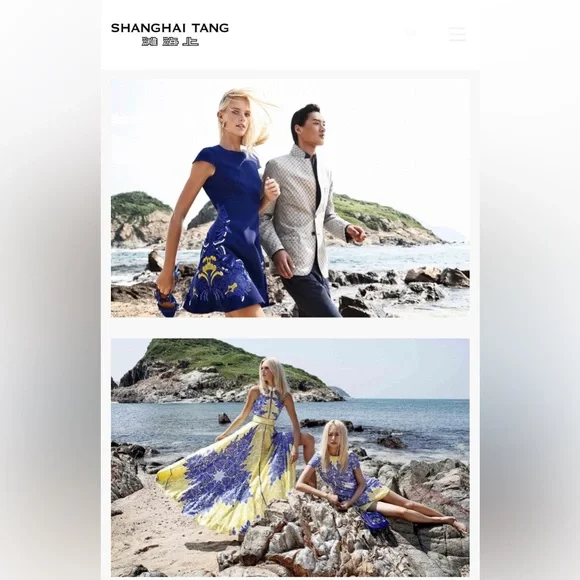 ⭐️SHANGHAI TANG⭐️ Seafoam Green Silk Dress with leaf embellishments ⭐️STUNNING - Picture 14 of 16